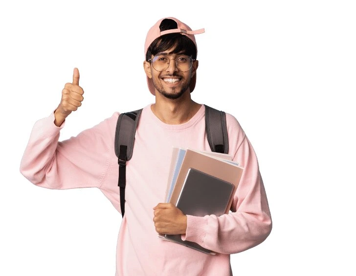 Happy-student
